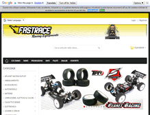 Tablet Screenshot of fastraceshop.com